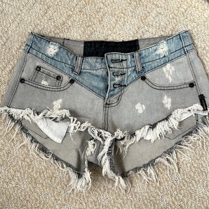 One Teaspoon Denim Shorts